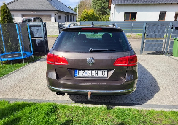 Volkswagen Passat cena 39900 przebieg: 185000, rok produkcji 2012 z Góra małe 277